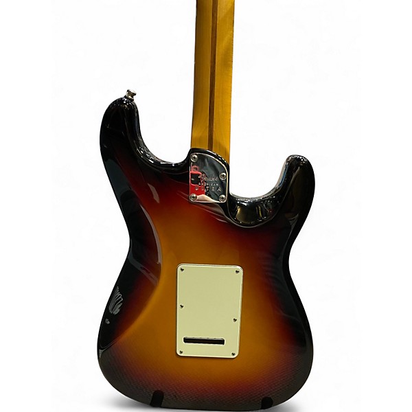 Used 2022 Fender American Ultra Stratocaster 3 Tone Sunburst Solid Body Electric Guitar