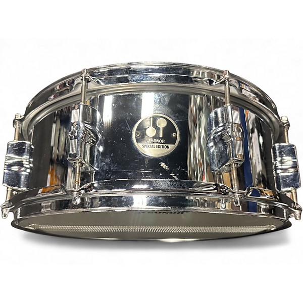 Used SONOR 14in SPECIAL EDITION SILVER Drum