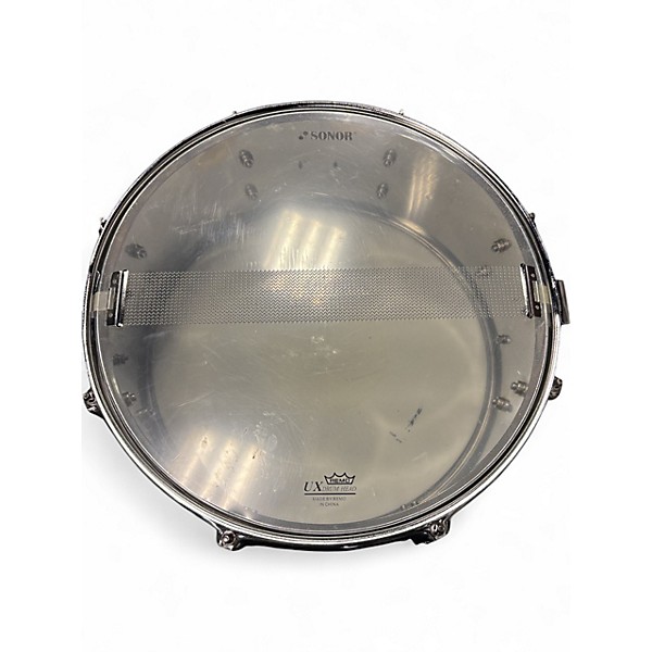 Used SONOR 14in SPECIAL EDITION SILVER Drum