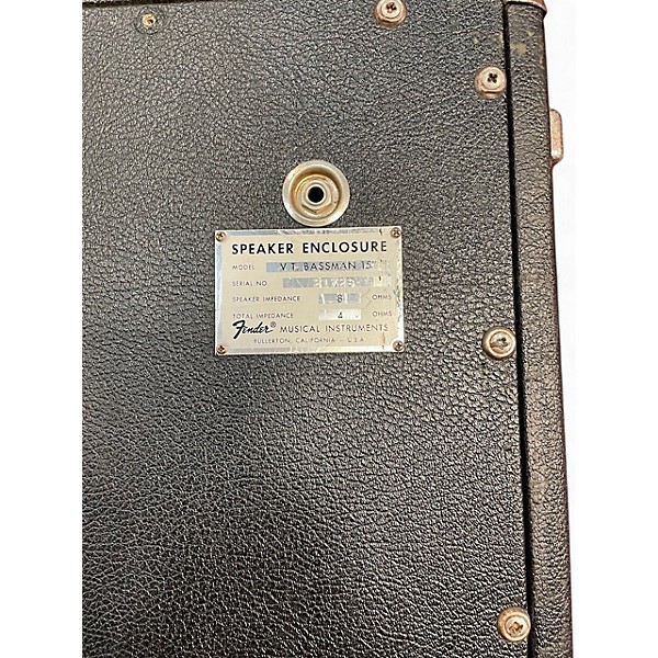 Used Fender Bassman 2x15 Guitar Cabinet