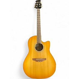 Used Ovation celebrity gc 057 Natural Natural Acoustic Electric Guitar