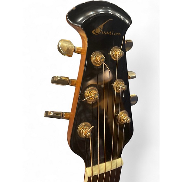 Used Ovation celebrity gc 057 Natural Natural Acoustic Electric Guitar