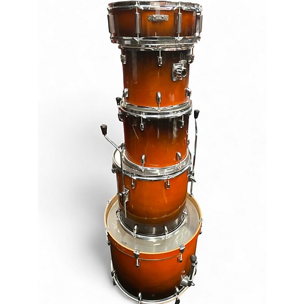 Used Basix 5 Piece Concept Series Limited Faded Tobacco Drum Kit