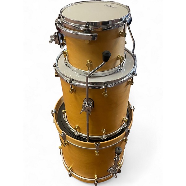 Used Canopus 3 Piece RFM Natural Drum Kit
