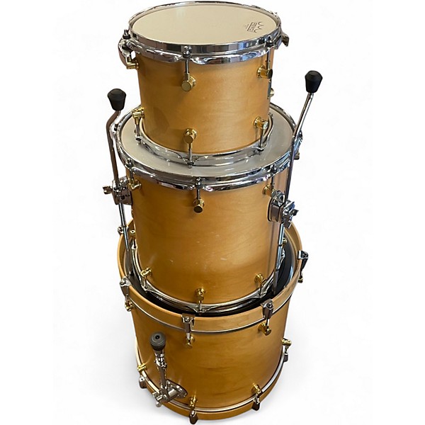Used Canopus 3 Piece RFM Natural Drum Kit