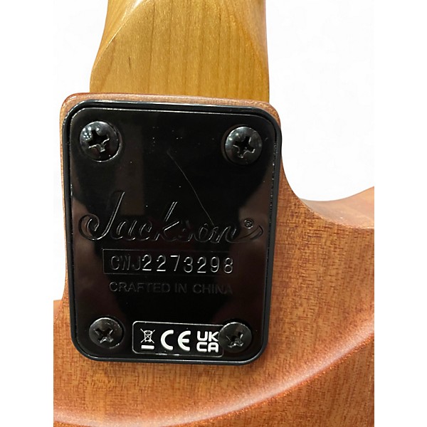 Used Jackson JS42 Dinky HT Ziricote Baked maple Solid Body Electric Guitar