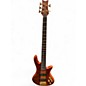 Used Schecter Guitar Research Stiletto Studio 5 String Satin Honey Electric Bass Guitar thumbnail