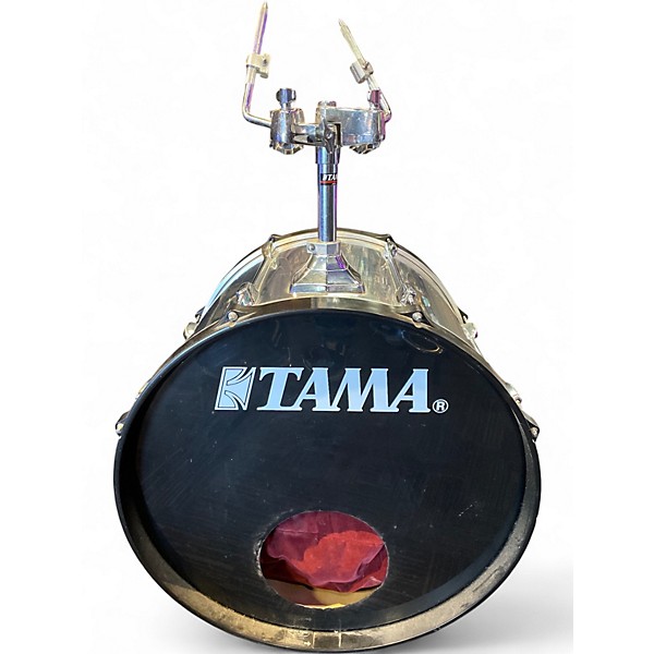 Used TAMA 4 Piece Rockstar Silver Drum Kit