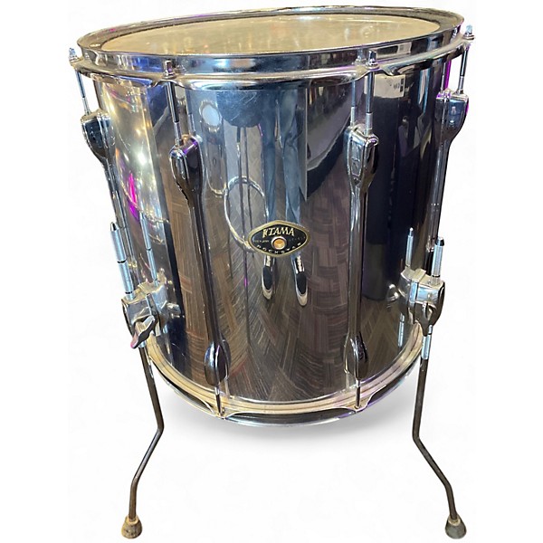Used TAMA 4 Piece Rockstar Silver Drum Kit