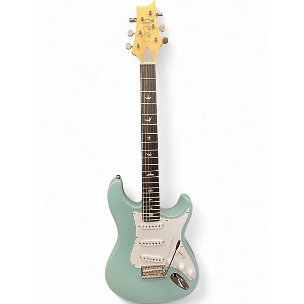 Used PRS SE Silver Sky STONE BLUE Solid Body Electric Guitar