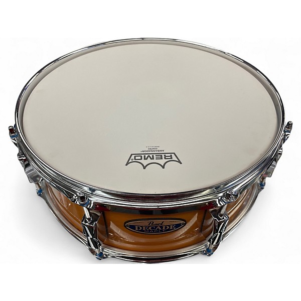 Used Pearl 14X5.5 DECADE MAPLE Natural Drum