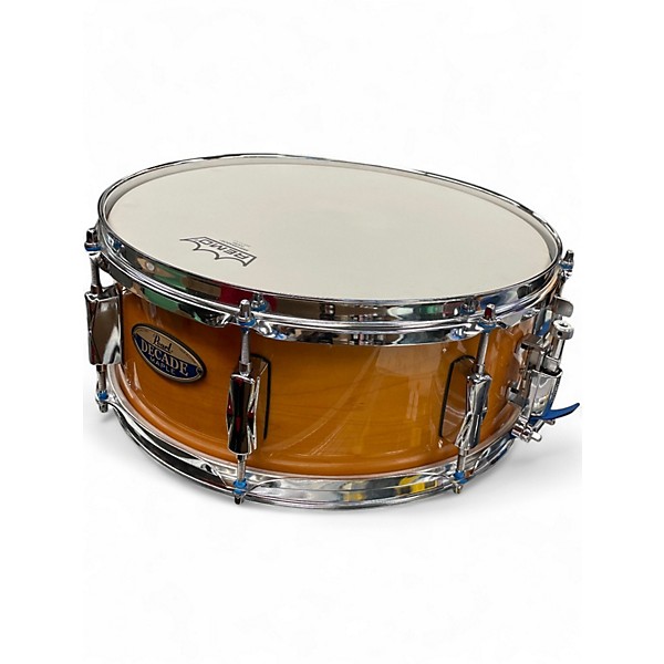 Used Pearl 14X5.5 DECADE MAPLE Natural Drum