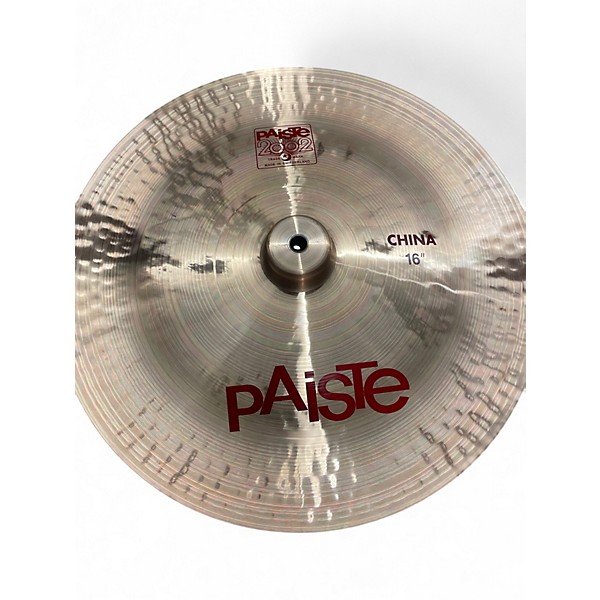Used Paiste 16in 2002 China Cymbal