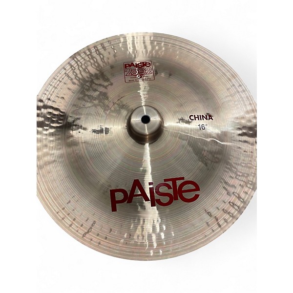 Used Paiste 16in 2002 China Cymbal