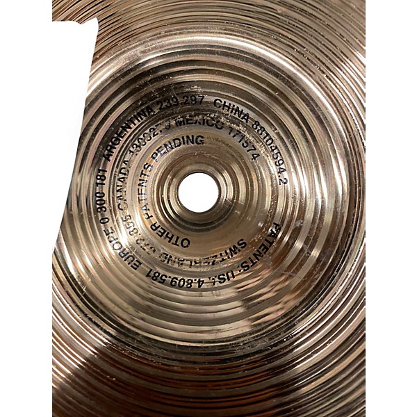 Used Paiste 10in Sound Formula Splash Cymbal