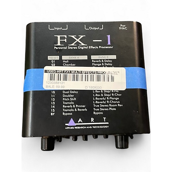 Used Art FX1 Multi Effects Processor
