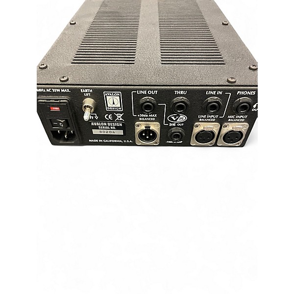 Used Avalon V5 Pure Class A Mono Channel Strip