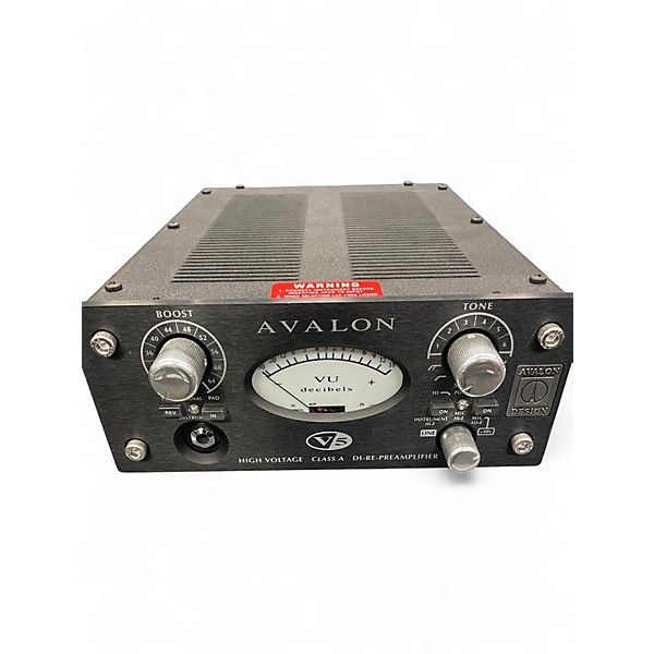 Used Avalon V5 Pure Class A Mono Channel Strip