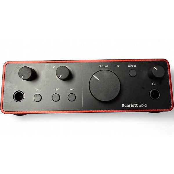Used Focusrite Scarlett Solo Gen 3 Audio Interface | Guitar