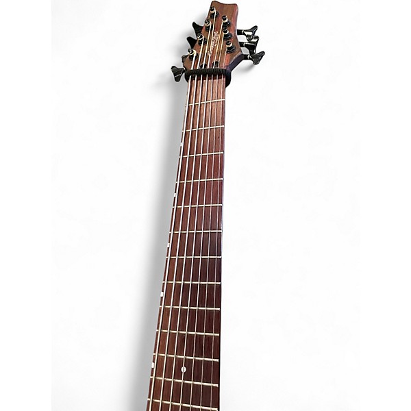 Used Conklin Guitars GT-7 7-String Fretted NATURAL FLAMED MAPLE Electric Bass Guitar