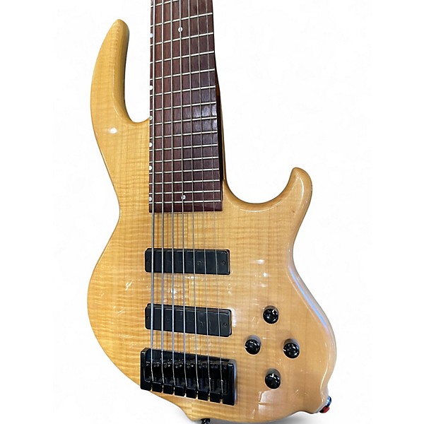Used Conklin Guitars GT-7 7-String Fretted NATURAL FLAMED MAPLE Electric Bass Guitar