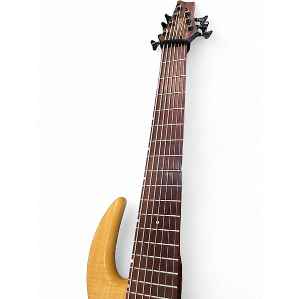 Used Conklin Guitars GT-7 7-String Fretted NATURAL FLAMED MAPLE Electric Bass Guitar