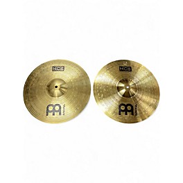 Used MEINL 14in HCS Hi Hat Pair Cymbal