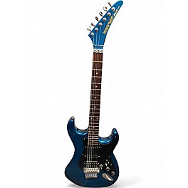 Used Kramer FOCUS 3000 Blue Solid Body Electric Guitar
