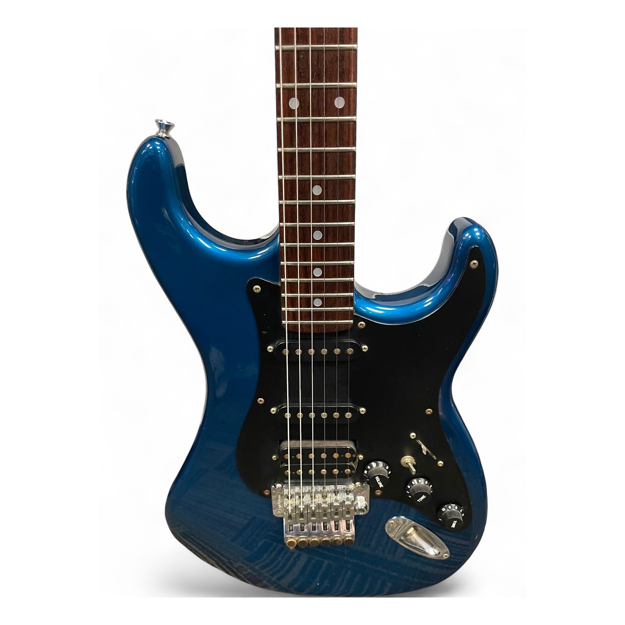 Used Kramer FOCUS 3000 Blue Solid Body Electric Guitar Blue