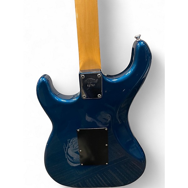Used Kramer FOCUS 3000 Blue Solid Body Electric Guitar