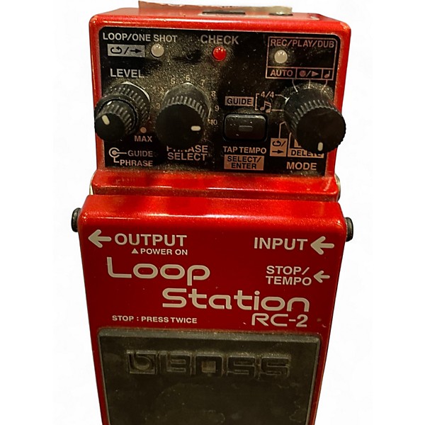 Used BOSS RC2 Loop Station Pedal | Guitar Center