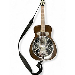 Used Regal RD52 Lightning Square Neck Brown Resonator Guitar