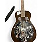 Used Regal RD52 Lightning Square Neck Brown Resonator Guitar