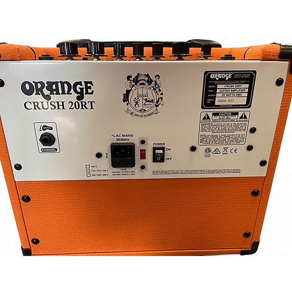 Used Orange Amplifiers CRUSH 20RT Guitar Combo Amp