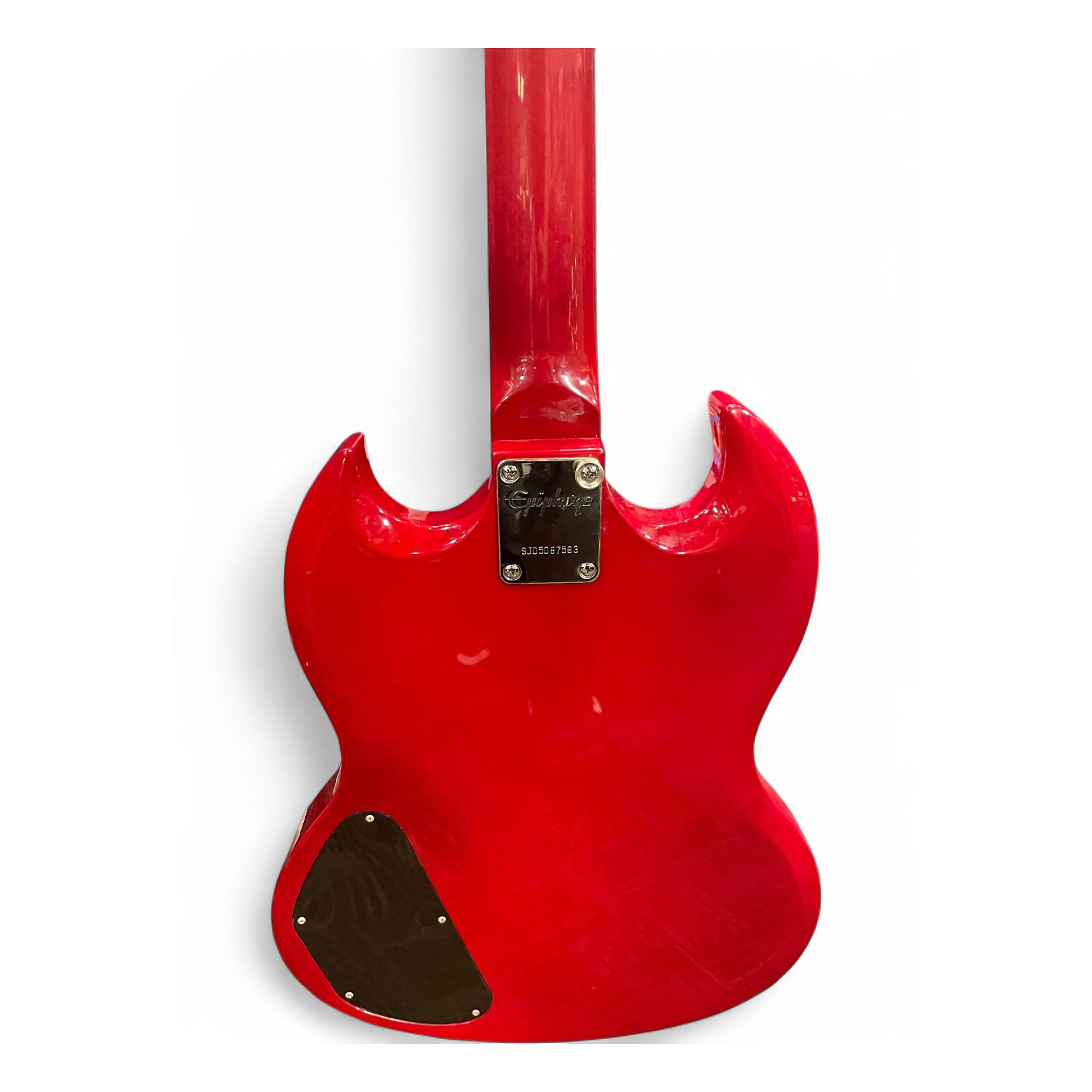 Used Epiphone SG E1 Cherry Electric Bass Guitar Cherry