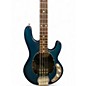 Used Sterling by Music Man sting ray Blue Electric Bass Guitar