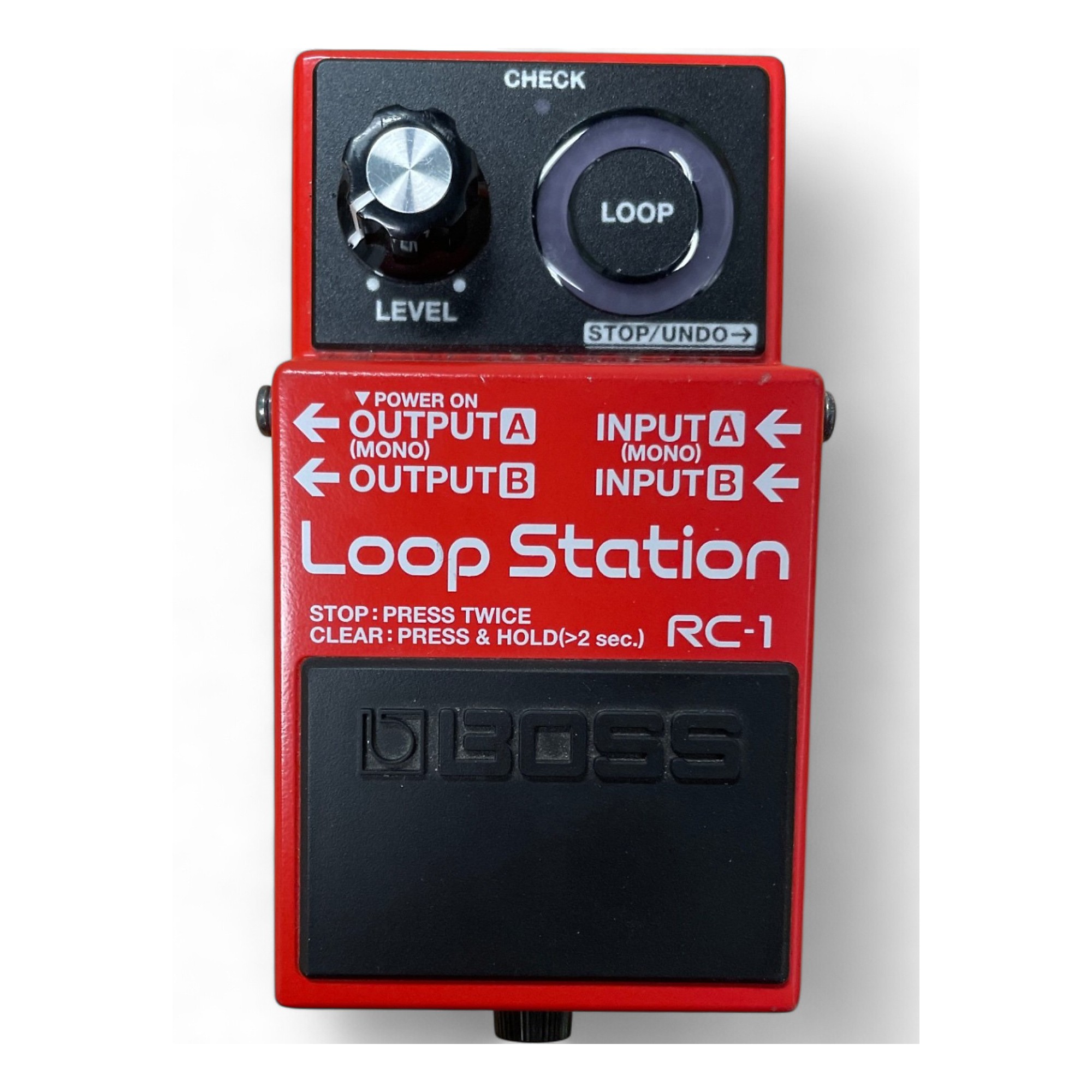 【希少】BOSS RC1 loop station black Boss RC-1 Loop Station - Black