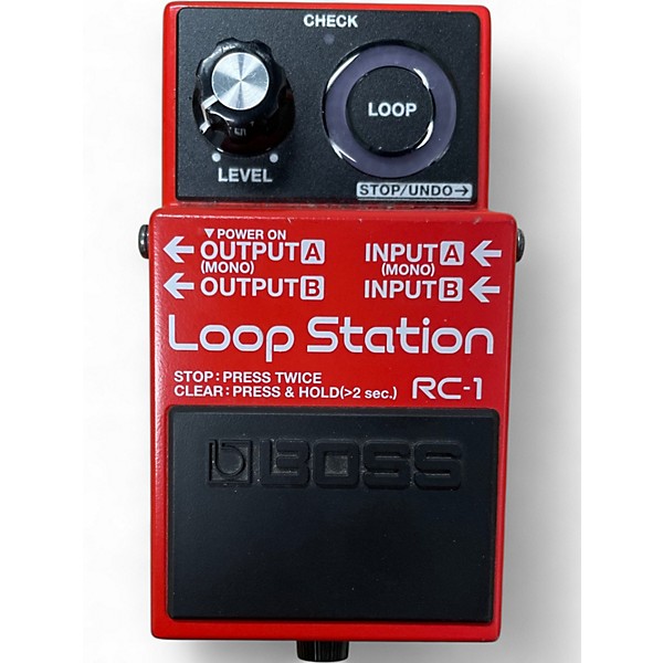Used BOSS RC1 Loop Station Pedal | Guitar Center