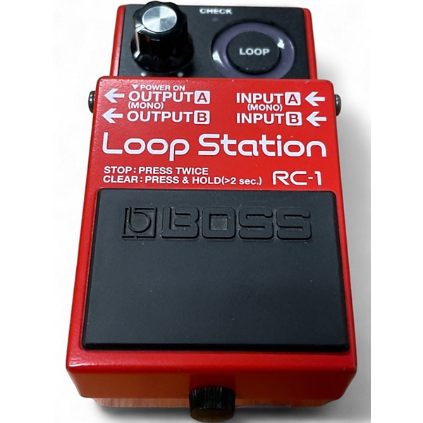 Used BOSS RC1 Loop Station Pedal | Guitar Center