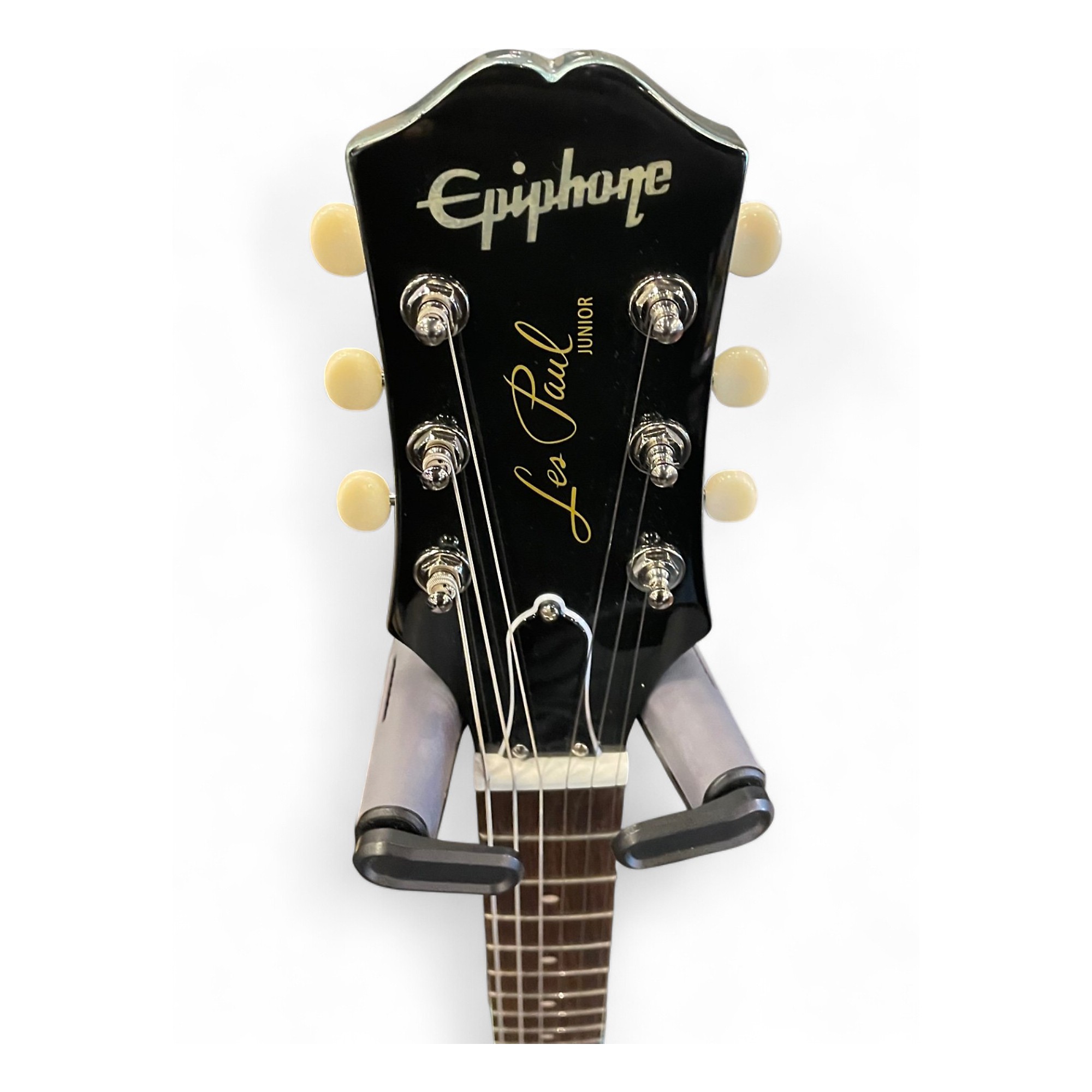 Used Epiphone Les Paul Junior MIJ Metallic Pelham Blue Solid