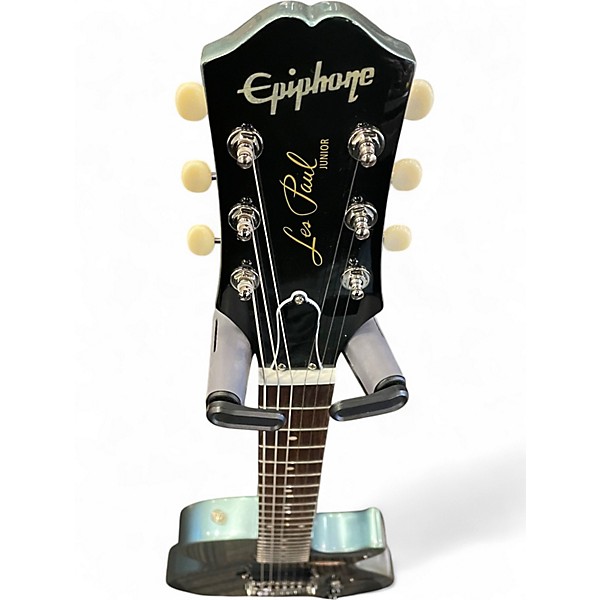 Used Epiphone Les Paul Junior MIJ Metallic Pelham Blue Solid