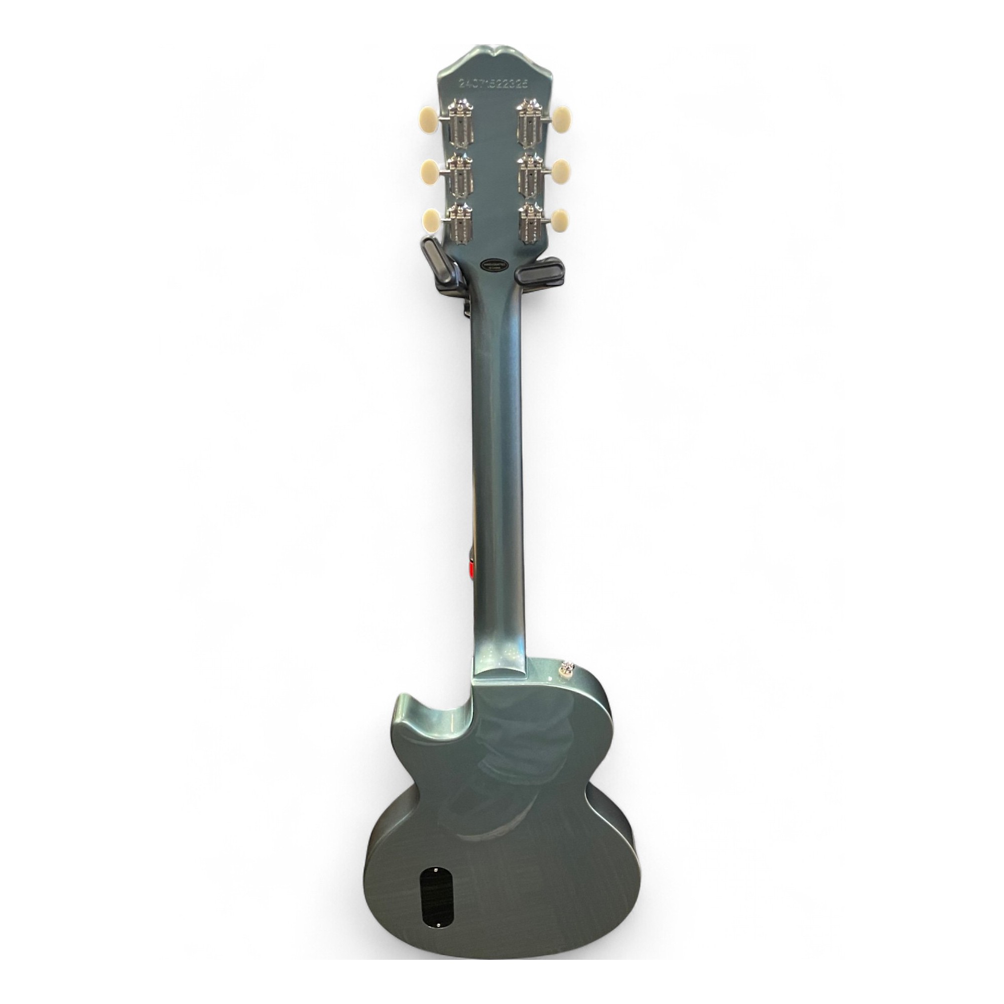 Used Epiphone Les Paul Junior MIJ Metallic Pelham Blue Solid