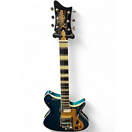 Used 2024 Riolvta COMBINATA XVII ADRIATIC BLUE METALLIC Solid Body Electric Guitar