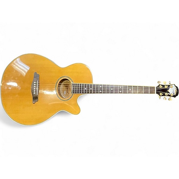 Used Aria ELECORD FET02 Natural Acoustic Electric Guitar