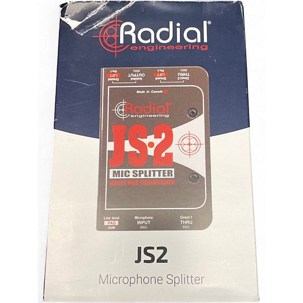 Used Radial Engineering JS2 Signal Processor