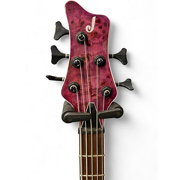 Used Jackson SPECTRA BASS SBXP V TRANSPARENT PURPLE BURST Electric Bass Guitar