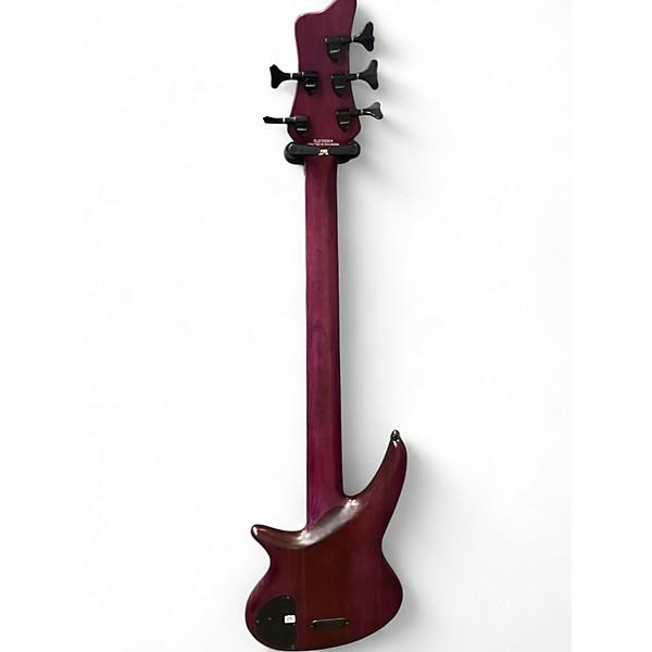 Used Jackson SPECTRA BASS SBXP V TRANSPARENT PURPLE BURST Electric Bass Guitar