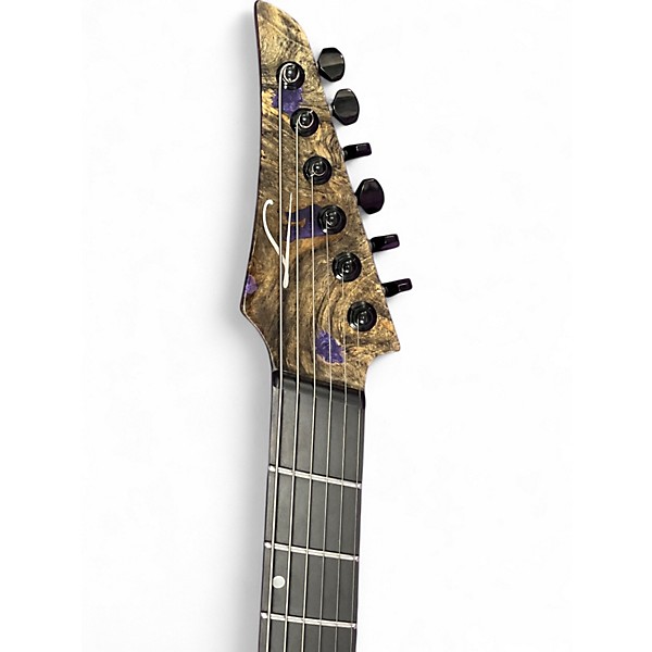 Used Legator ninja 6xf royal purple Solid Body Electric Guitar
