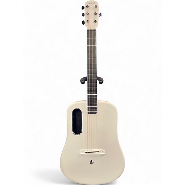Used LAVA MUSIC LAVA ME 3 38" WHITE Acoustic Electric Guitar