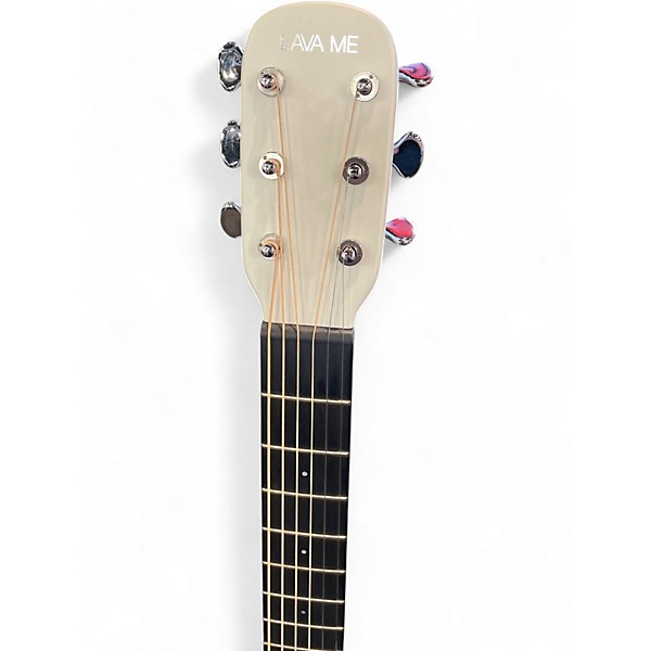 Used LAVA MUSIC LAVA ME 3 38" WHITE Acoustic Electric Guitar